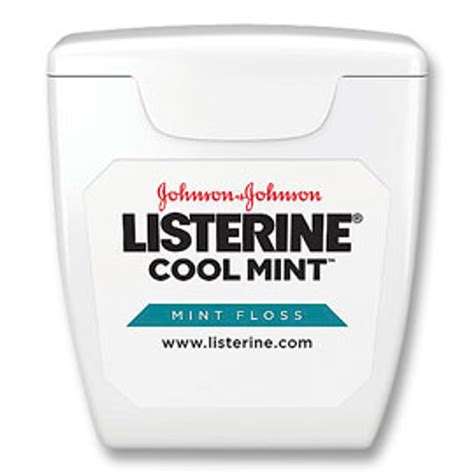 Listerine Mint Floss Cool Mint logo