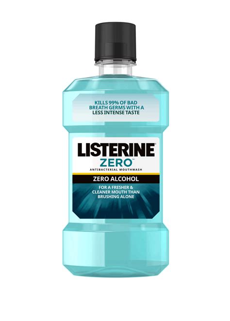 Listerine Sensitivity Zero Alcohol logo