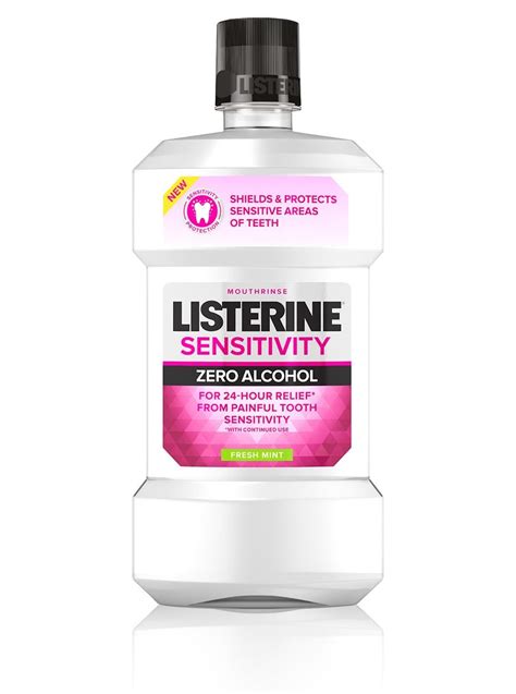 Listerine Sensitivity Zero Alcohol logo