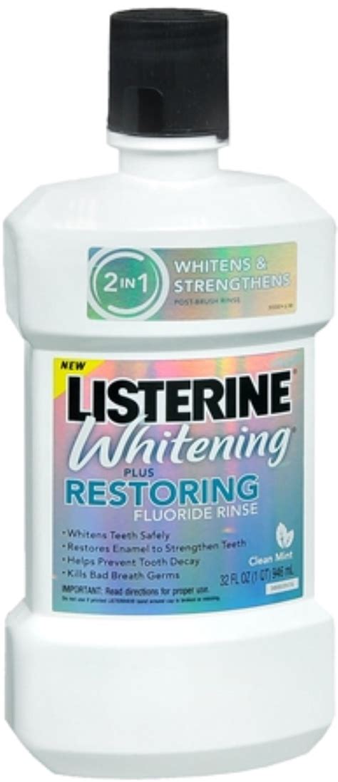 Listerine Whitening Plus Restoring tv commercials