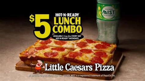 Little Caesars Pizza $5 Hot-N-Ready Lunch TV Spot, 'Most Impatient Person'