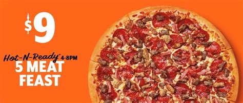 Little Caesars Pizza Hot-N-Ready 5-Meat Feast