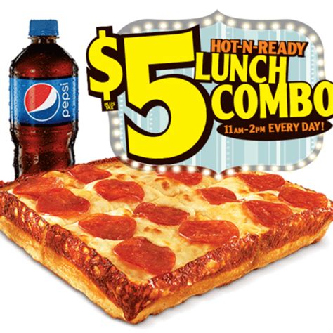 Little Caesars Pizza Hot-N-Ready Lunch Combo tv commercials