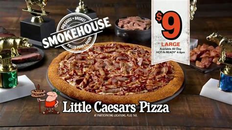 Little Caesars Smokehouse Pizza TV Spot, 'Big Moe Certified'
