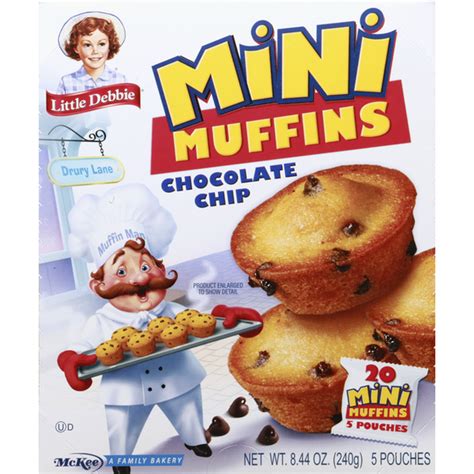 Little Debbie Mini Muffins, Chocolate Chip logo