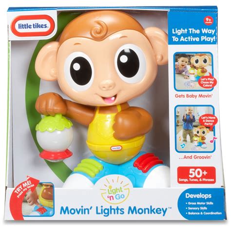Little Tikes Light 'n Go Movin' Lights Monkey logo