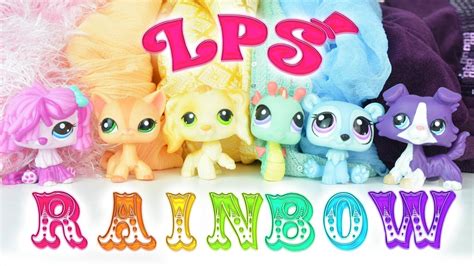 Littlest Pet Shop Pets - Rainbow Collection