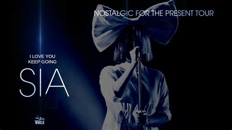 Live Nation Sia: Nostalgic for the Present Tour tv commercials