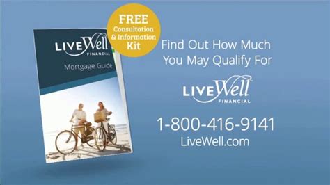 Live Well Financial TV commercial - Home Equity Conversion Mortgages