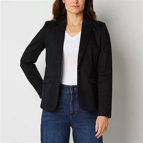 Liz Claiborne Womens Regular Fit Blazer