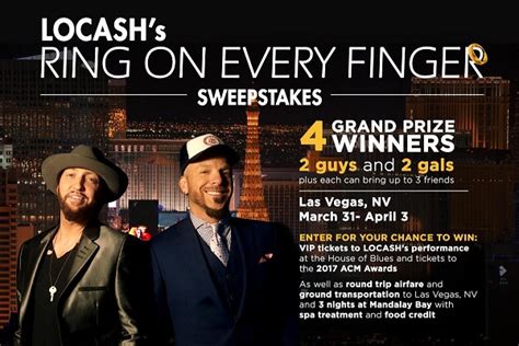 LoCash's Ring on Every Finger Sweepstakes TV Spot, 'Vegas Wedding' featuring LoCash