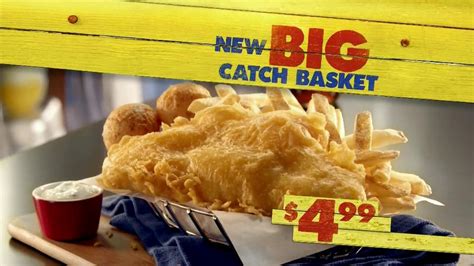 Long John Silvers Big Catch Basket TV commercial