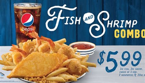 Long John Silver's Fish & Shrimp Combo