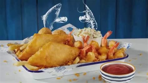 Long John Silvers Fish & Shrimp Platter TV commercial - Feed Your Sea Tooth