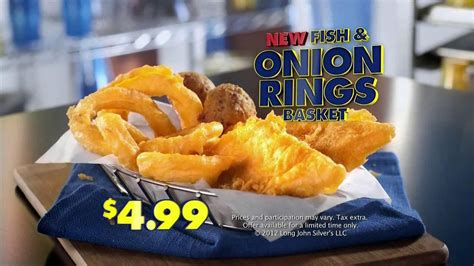 Long John Silvers Onion Rings TV commercial - Cryer