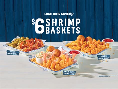 Long John Silver's Popcorn Shrimp Basket