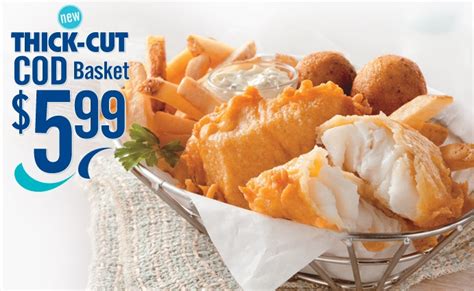 Long John Silver's Thick-Cut Cod Basket