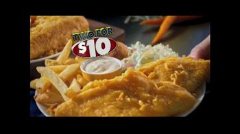 Long John Silvers Two for $10 TV commercial - Stranger