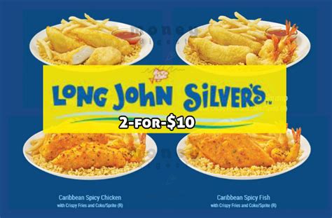 Long John Silver's Two for $10 tv commercials