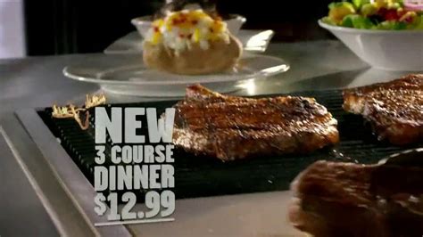 Longhorn Steakhouse 3-Course Dinner TV commercial