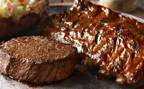 Longhorn Steakhouse Center Cut Sirloin & Baby Back Ribs logo