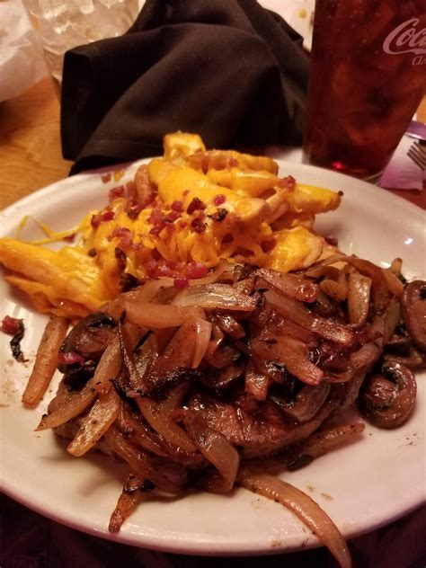 Longhorn Steakhouse Portabella Topped Sirloin