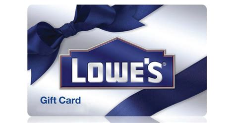 Lowe's Gift Card logo