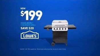 Lowes TV commercial - Good Backyard: Char-Broil Grill