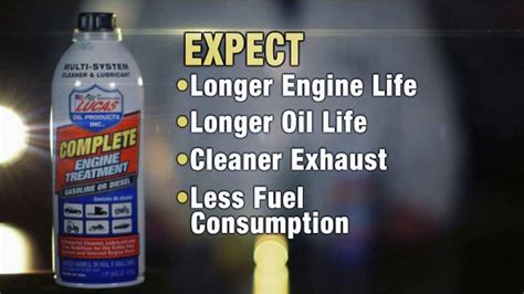 Lucas Oil Complete Engine Treatment TV commercial - Fuel Systems