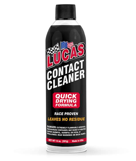 Lucas Oil Contact Cleaner logo