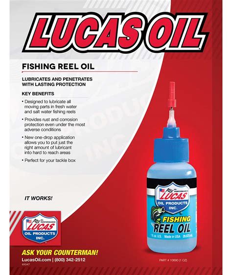 Lucas Oil Fishing Reel Oil tv commercials