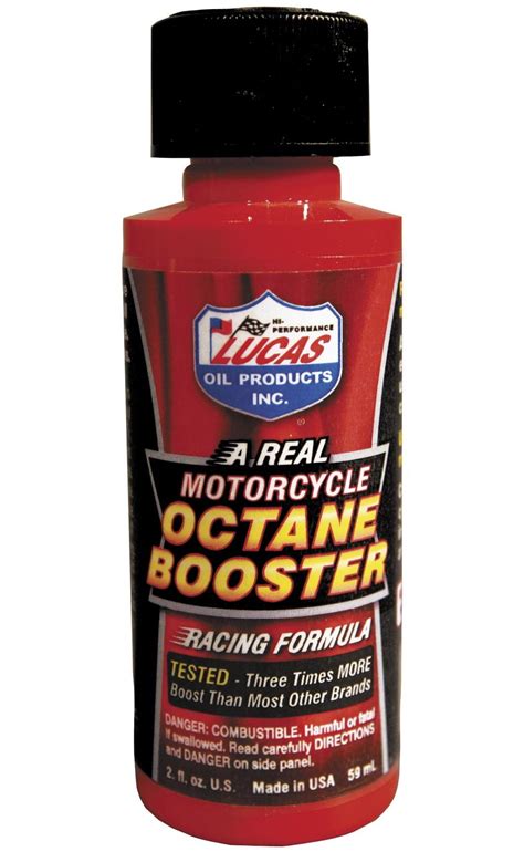 Lucas Oil Motorcycle Octane Booster logo