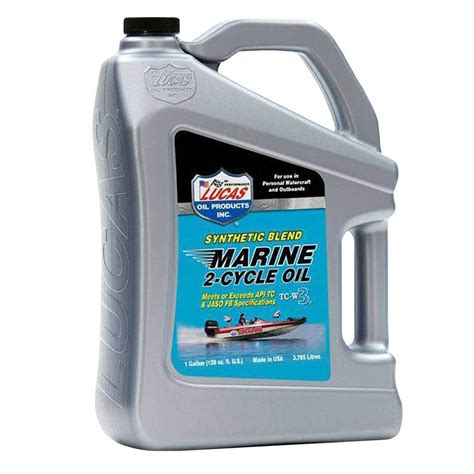 Lucas Oil Synthetic Blend Marine 2-Cycle Oil logo