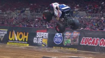 Lucas Oil TV Spot, 'Offical Oil of Monster Jam' Ft. Cynthia Gauthier, Camden Murphy