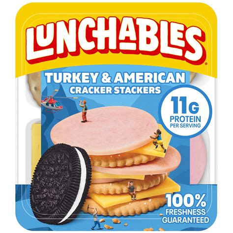 Lunchables Turkey and American Cracker Stackers