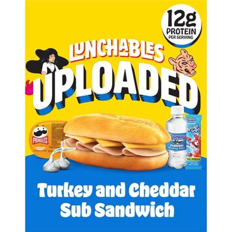 Lunchables With Smoothie Turkey and Cheddar Sub