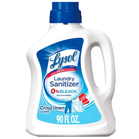 Lysol (Laundry) Laundry Sanitizer Crisp Linen Scent
