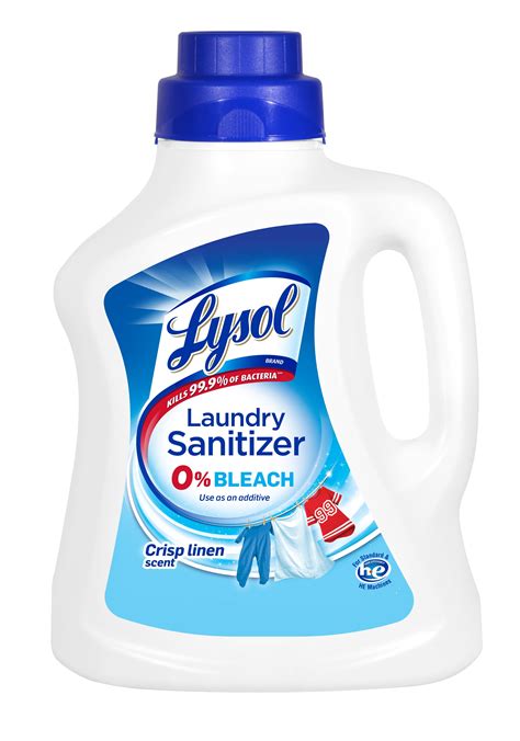 Lysol (Laundry) Laundry Sanitizer Crisp Linen Scent tv commercials