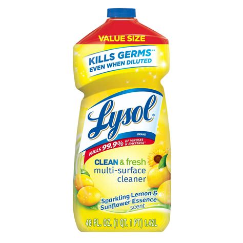 Lysol Clean & Fresh Multi-Surface Cleaner logo