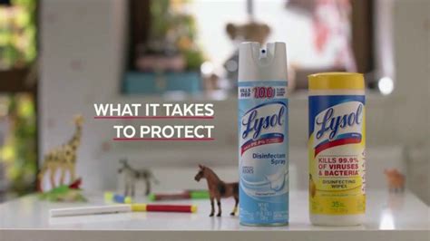 Lysol Disinfectant Spray TV commercial - Ponerse en modo protección