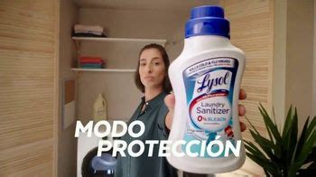 Lysol Laundry Sanitizer TV Spot, 'Modo protección'