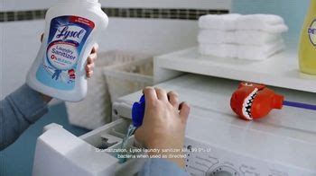 Lysol Laundry Sanitizer TV commercial - Untouchable Stink Protection