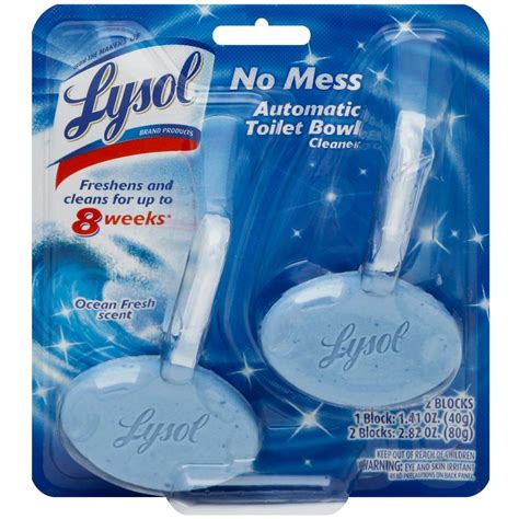 Lysol No Mess Automatic Toilet Bowl Cleaner Spring Waterfall