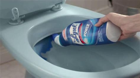 Lysol Power Toilet Bowl Cleaner TV Spot, 'More Cleaning Power Protection'