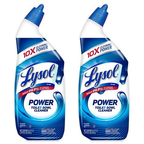 Lysol Power Toilet Bowl Cleaner logo