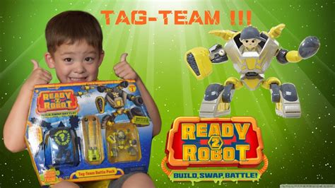 MGA Entertainment Ready2Robot Build, Swap, Battle! Tag-Team Battle logo