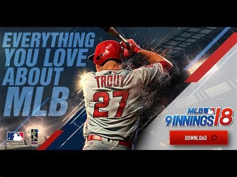 MLB 9 Innings 18 TV Spot, 'Stay in the Game' Featuring Mike Trout created for Com2Us