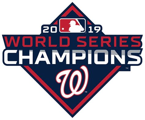 MLB Shop Washington Nationals Authentic 2019 World Series Champions Logo Baseball