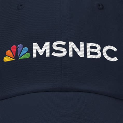 MSNBC Store MSNBC Embroidered Logo Hat