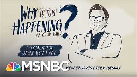 MSNBC Store Why is This Happening with Chris Hayes Spiral Notebook logo